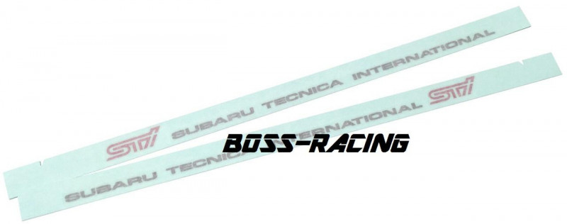 SUBARU TECHNICA INTERNATIONAL Authentique Logo Autocollant De Porte Avant STI 2001-2004