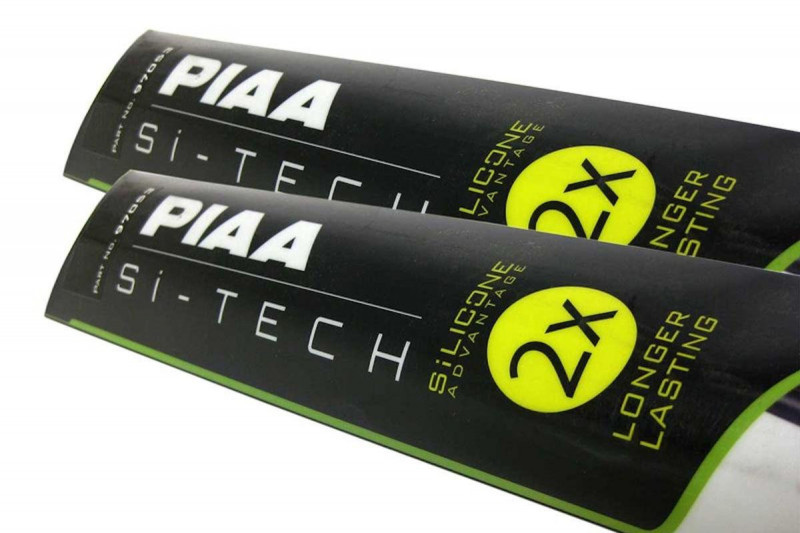 PIAA Silicone Tech2 Paire Balais Essuie Glace Flat SUBARU IMPREZA WRX et STI 2001-2007