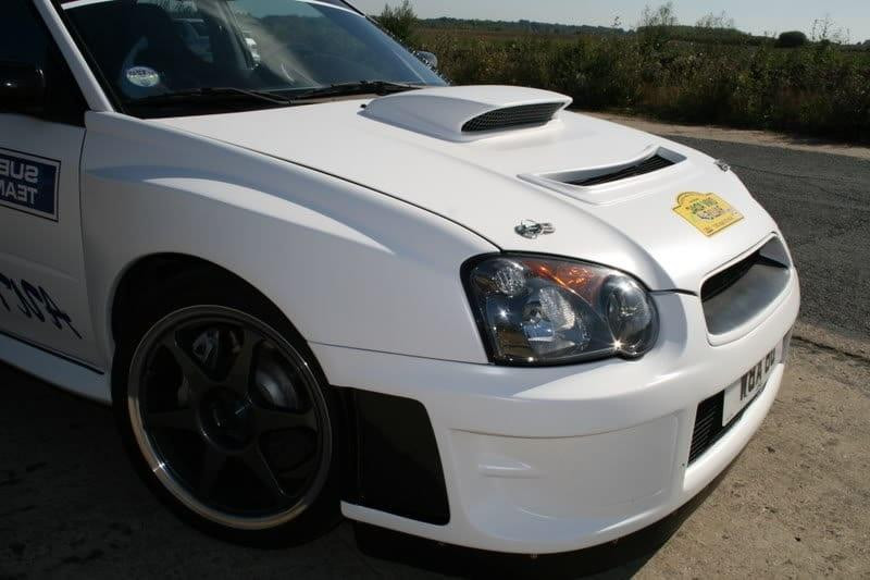 PARE CHOC AVANT STYLE WRC POUR SUBARU IMPREZA WRX et STI 2003-2005