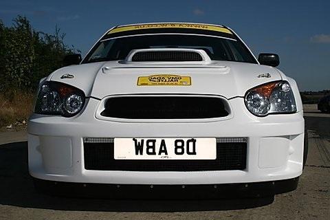 PARE CHOC AVANT STYLE WRC POUR SUBARU IMPREZA WRX et STI 2003-2005