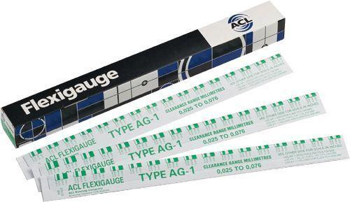 ACL Flexigauge Vert Kit de Plastigage 0.02 à 0.08 mm